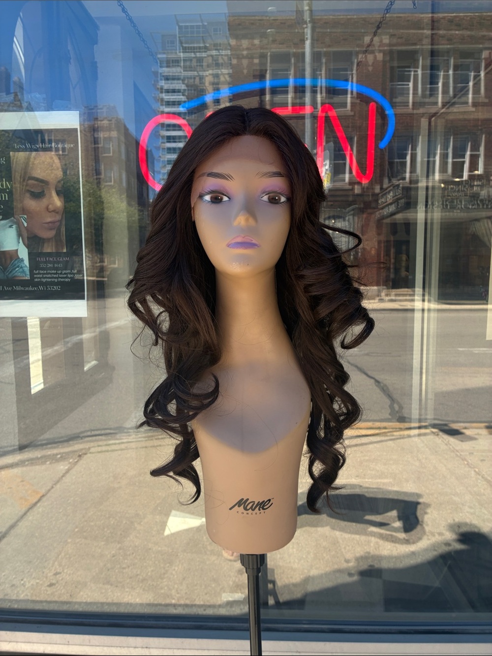Sexy voluminous boss hair